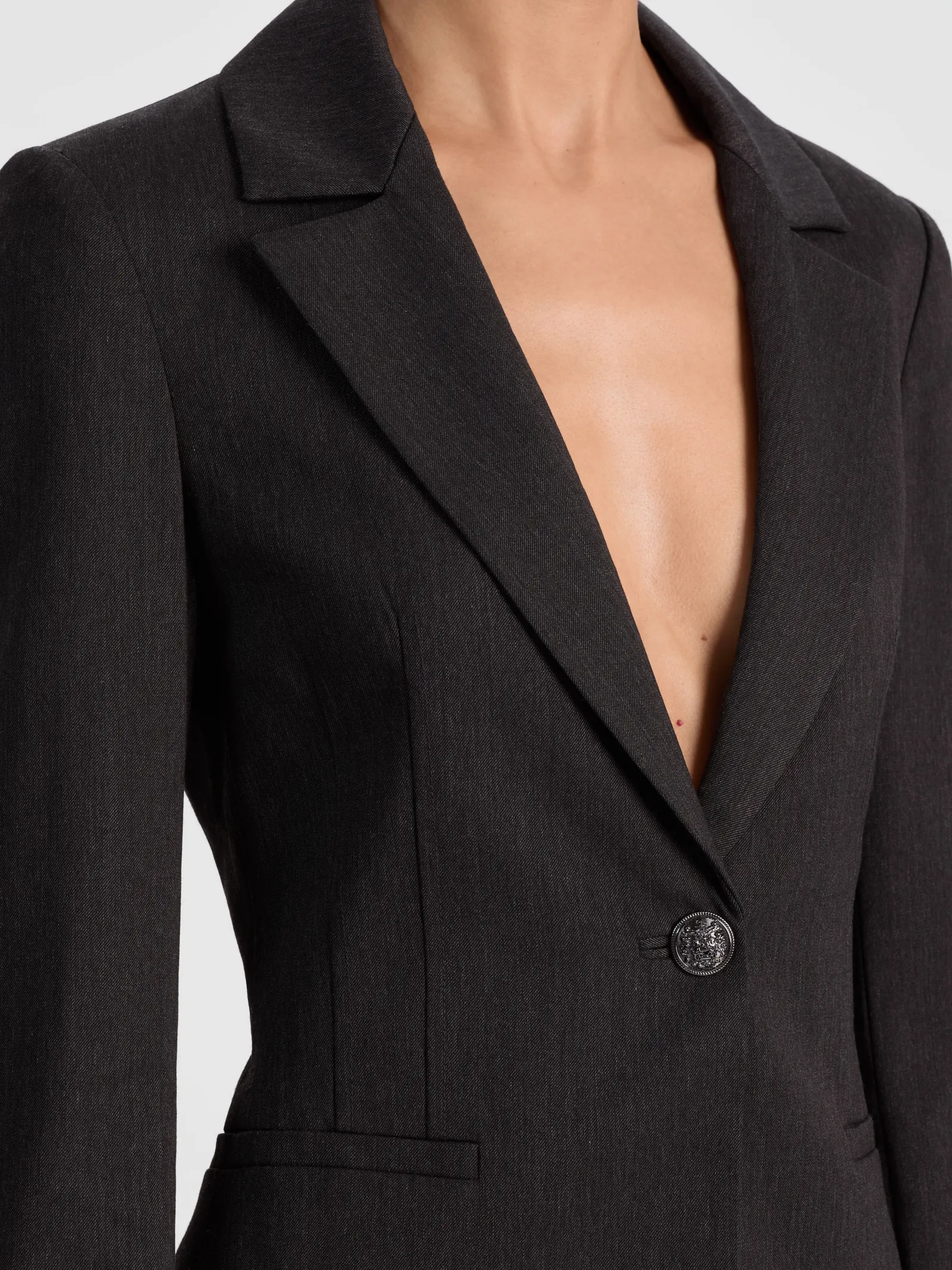Alice and Olivia BLAZERS*MACEY CINCHED WAIST BLAZER