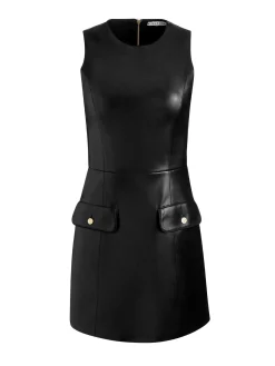Alice and Olivia MINI*MARCELLA VEGAN MINI DRESS