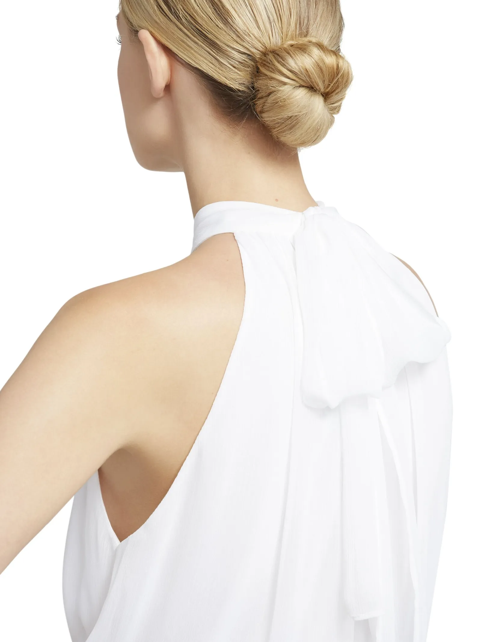 Alice and Olivia ANDREW PANT|JADE MESH BUTTON DOWN*MARIS HALTER TOP
