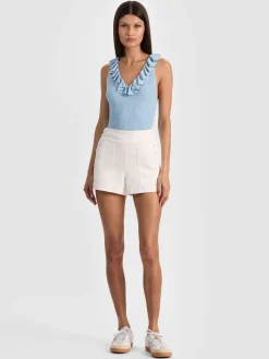 Alice and Olivia TANKS*MARNIE RUFFLE TANK