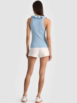 Alice and Olivia TANKS*MARNIE RUFFLE TANK