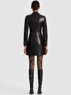 Alice and Olivia MINI*MICHELLE VEGAN BLAZER DRESS