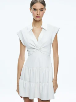 Alice and Olivia MINI*MILA VEGAN MINI DRESS
