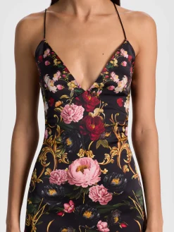 Alice and Olivia MAXI*MILTA MERMAID SLIP DRESS