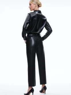 Alice and Olivia SKINNY*MING VEGAN PANT
