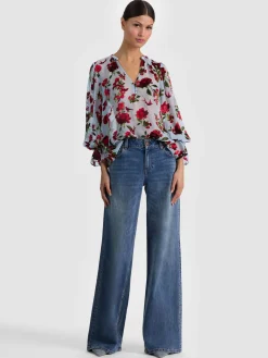 Alice and Olivia BLOUSES*MORANNE BLOUSE