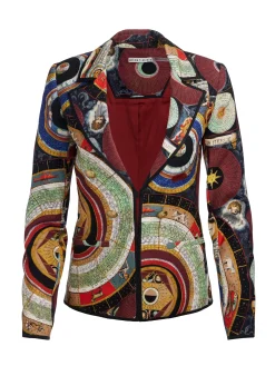 Alice and Olivia BLAZERS*MYA PRINTED BLAZER