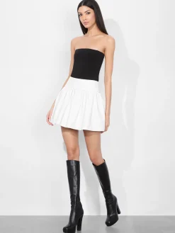 Alice and Olivia BODYSUITS*NAOMI STRAPLESS BODYSUIT