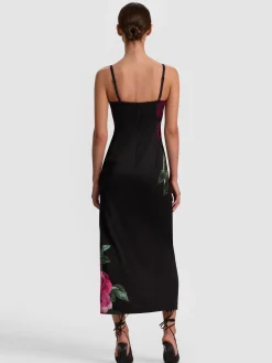 Alice and Olivia MIDI*NINA MIDI DRESS