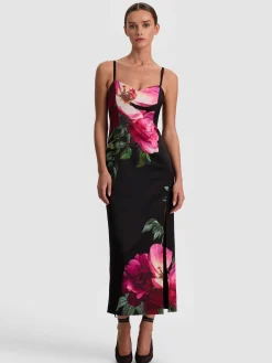 Alice and Olivia MIDI*NINA MIDI DRESS