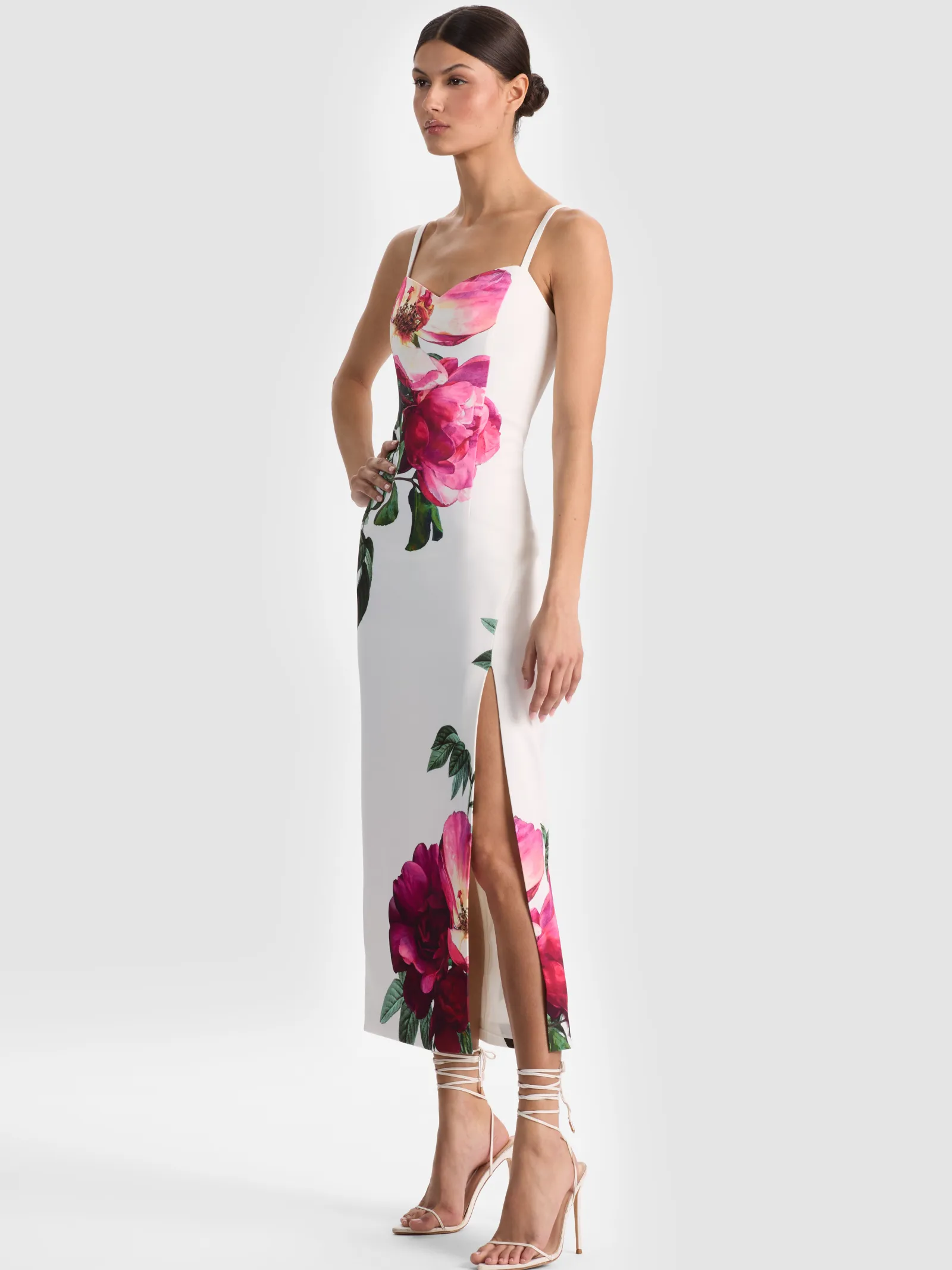 Alice and Olivia MIDI*NINA MIDI DRESS