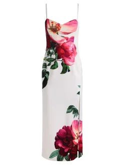 Alice and Olivia MIDI*NINA MIDI DRESS