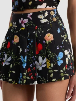 Alice and Olivia MINI*NOAH PLEATED MINI SKORT