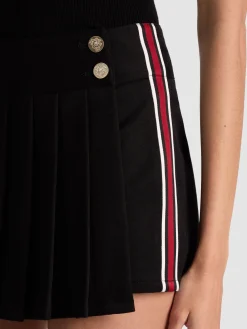 Alice and Olivia MINI*NOAH SKORT WITH SIDE STRIPE