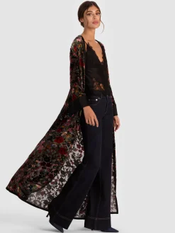 Alice and Olivia JACKETS*NOMI MAXI KIMONO