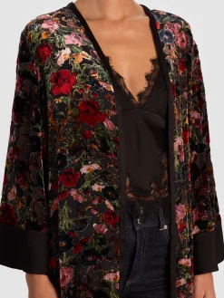 Alice and Olivia JACKETS*NOMI MAXI KIMONO