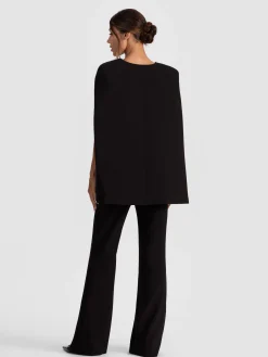 Alice and Olivia JUMPSUITS + ROMPERS*NOVA CAPE JUMPSUIT