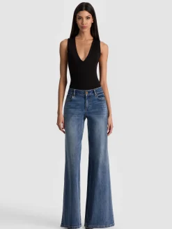 Alice and Olivia BODYSUITS*OLEA BODYSUIT