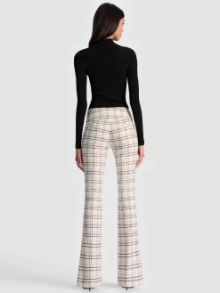 Alice and Olivia Matching Sets Test*OLIVIA BOOTCUT PANT