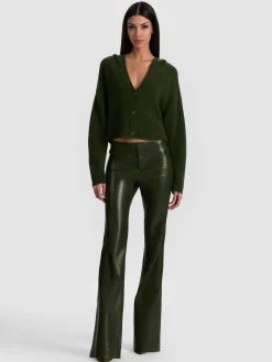 Alice and Olivia VEGAN*OLIVIA VEGAN BOOTCUT PANT