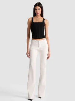Alice and Olivia VEGAN*OLIVIA VEGAN BOOTCUT PANT