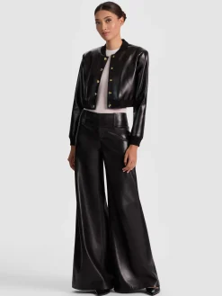 Alice and Olivia VEGAN*OLIVIA VEGAN WIDE LEG PANT