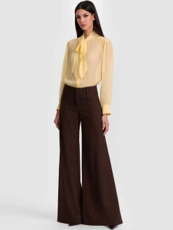 Alice and Olivia WIDE LEG*OLIVIA WIDE LEG PANT