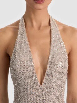 Alice and Olivia BODYSUITS*PIPPA SEQUIN BODYSUIT