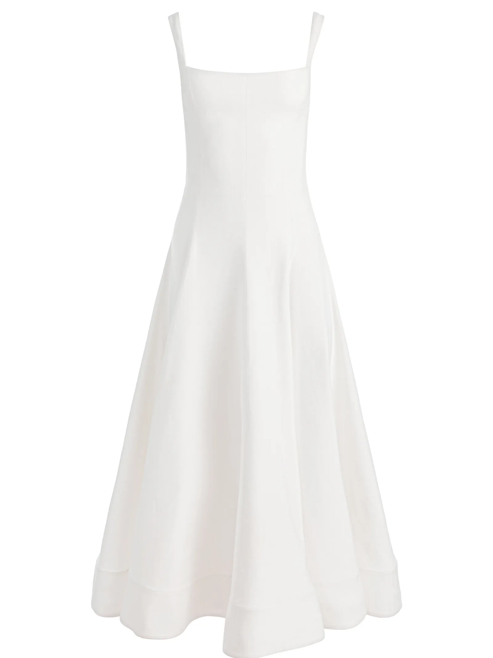 Alice and Olivia MIDI*POLLY FLARED MIDI DRESS