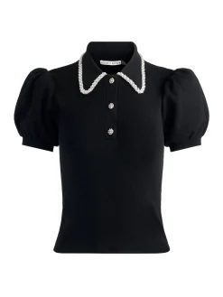 Alice and Olivia PULLOVERS*RAMONA EMBELLISHED POLO