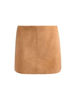 Alice and Olivia MINI*RILEY SUEDE MINI SKIRT