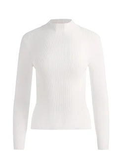 Alice and Olivia CROP TOPS*ROBERTA RIBBED TURTLENECK