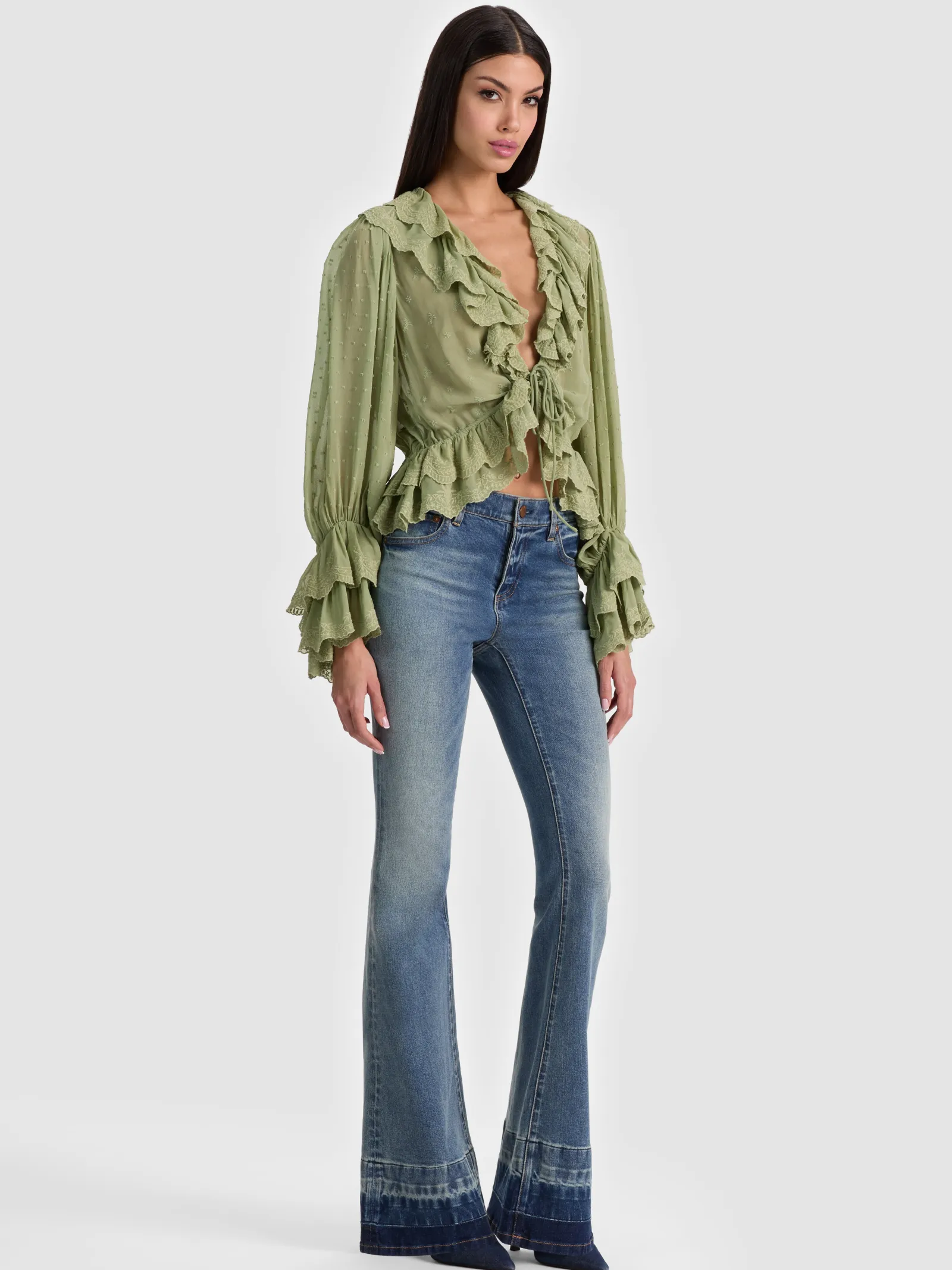 Alice and Olivia JEANS*ROSELINE JEAN