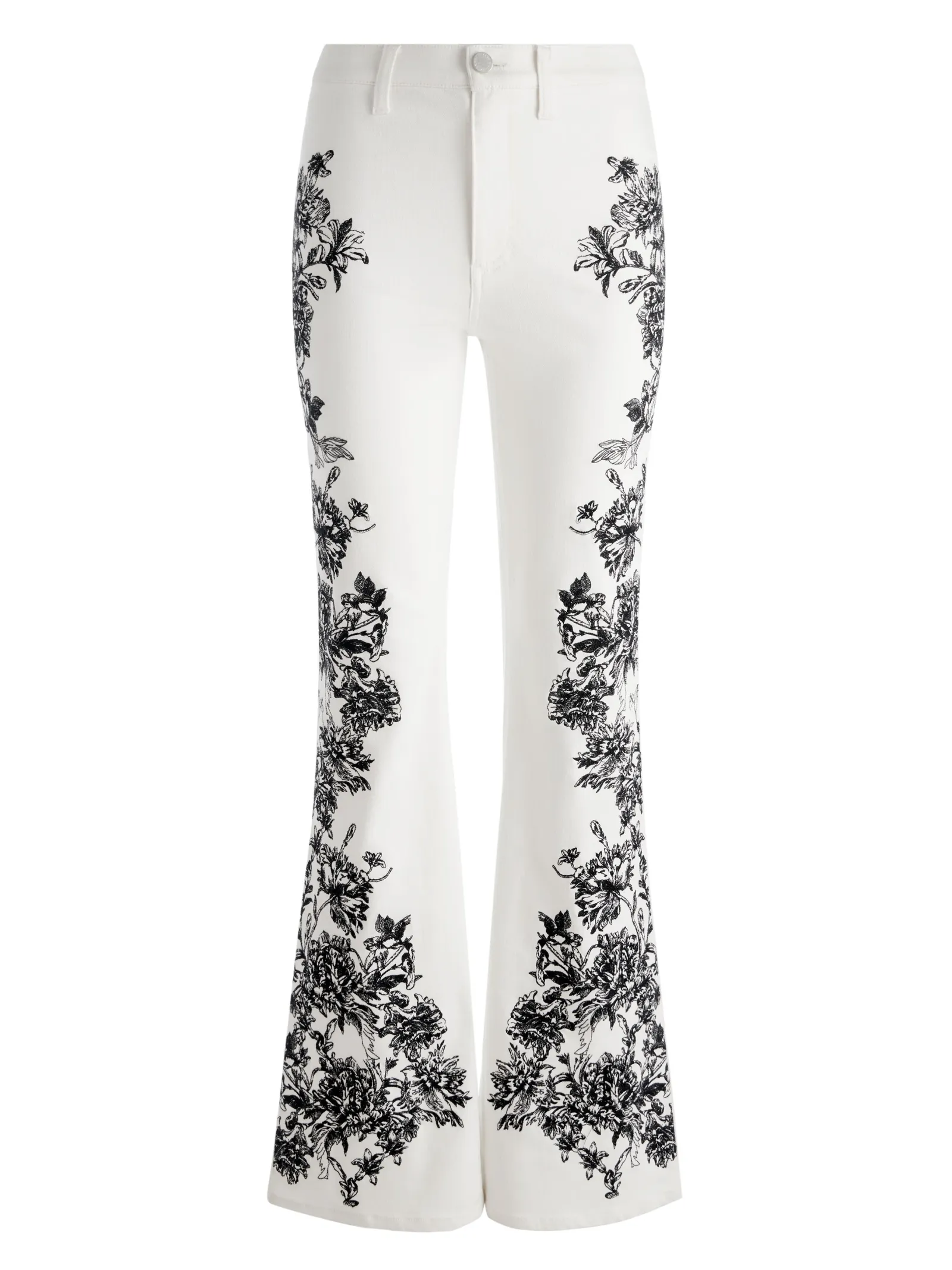 Alice and Olivia JEANS*SB EMBROIDERED JEAN
