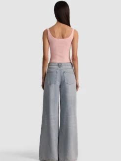 Alice and Olivia TANKS*SHANA RIBBED TANK