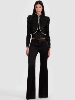 Alice and Olivia WIDE LEG*SHANE WIDE LEG PANT