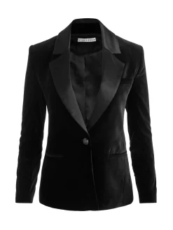 Alice and Olivia BLAZERS*SILAS VELVET BLAZER