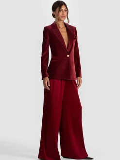 Alice and Olivia BLAZERS*SILAS VELVET BLAZER