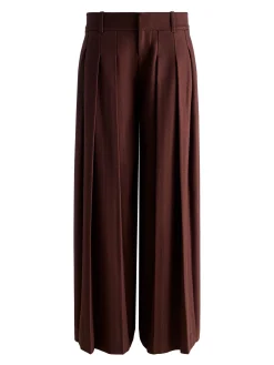 Alice and Olivia WIDE LEG*SIMON PLEATED TROUSER