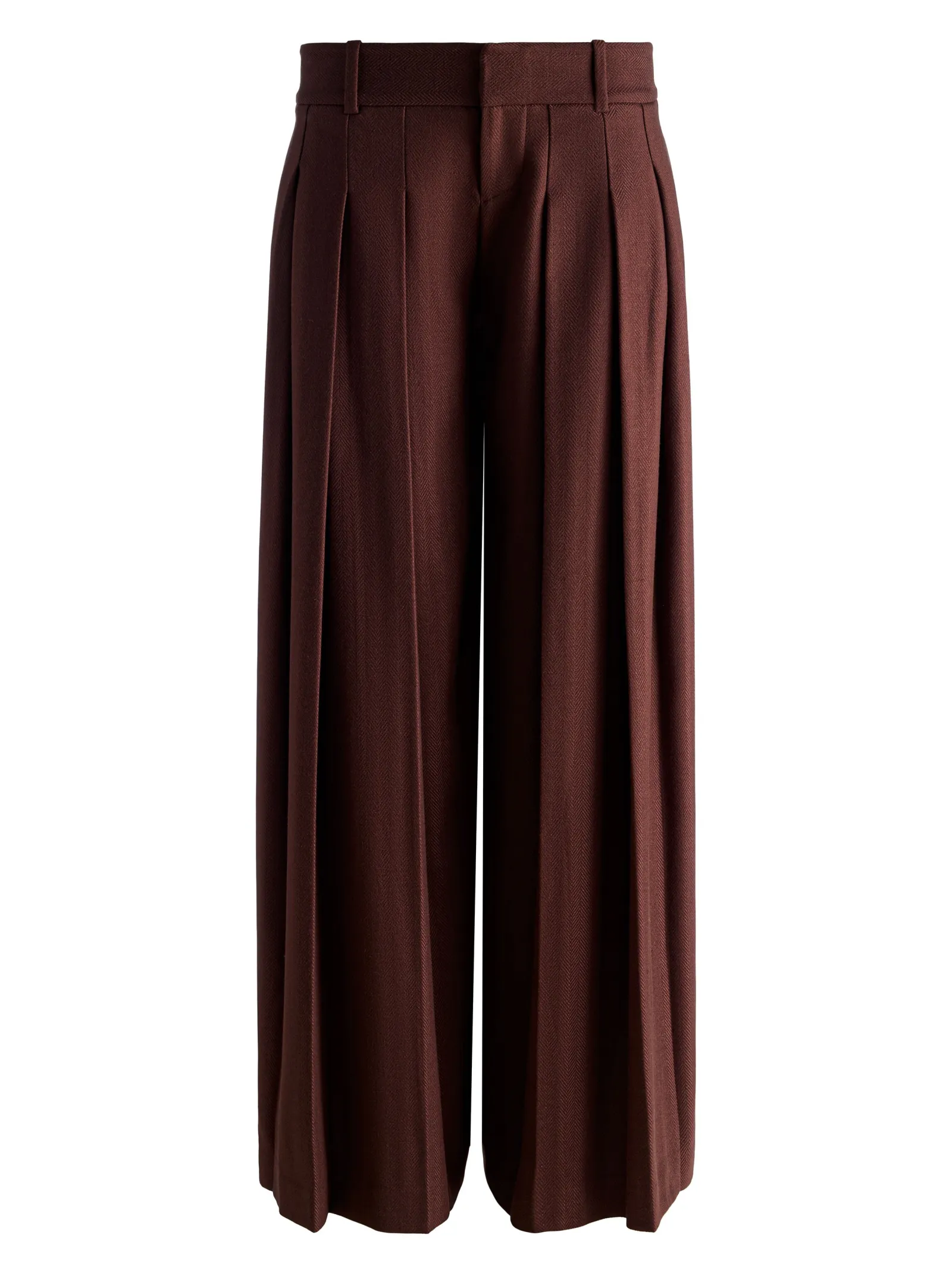 Alice and Olivia WIDE LEG*SIMON PLEATED TROUSER