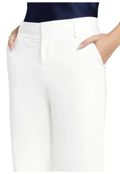 Alice and Olivia ANDREW PANT|JADE MESH BUTTON DOWN*STACEY SLIM TROUSER
