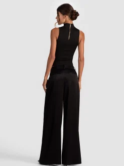 Alice and Olivia WIDE LEG*STU BAGGY PANT