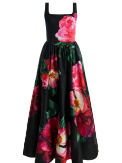 Alice and Olivia MAXI*TARRIE MAXI DRESS