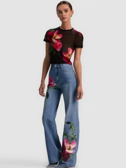 Alice and Olivia T-SHIRTS*TESS TEE