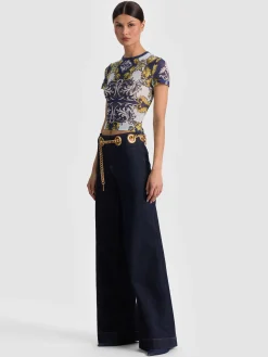 Alice and Olivia CROP TOPS*TESS TEE