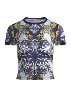 Alice and Olivia CROP TOPS*TESS TEE