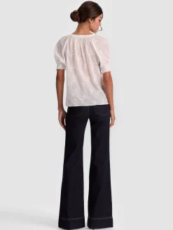 Alice and Olivia BLOUSES*THALIA BUTTON DOWN BLOUSE