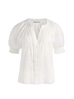 Alice and Olivia BLOUSES*THALIA BUTTON DOWN BLOUSE