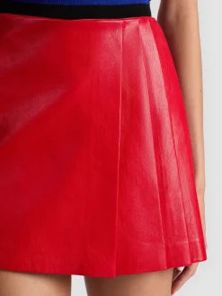 Alice and Olivia MINI*TONI VEGAN MINI SKIRT