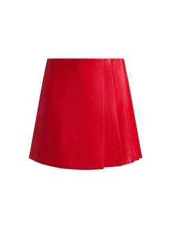 Alice and Olivia MINI*TONI VEGAN MINI SKIRT